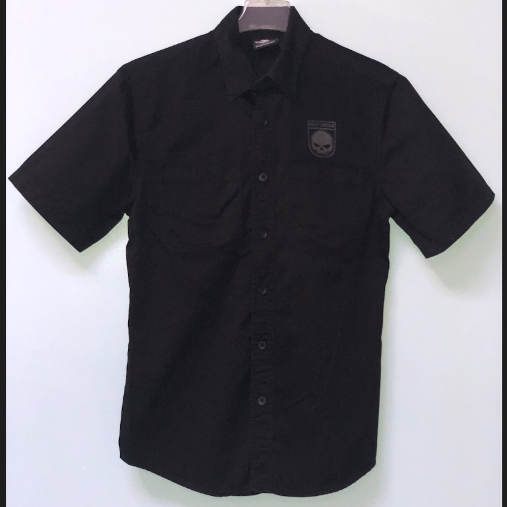 Harley Davidson Button Up